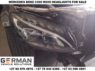 Mercedes Benz c180 c200 headlights for sale (w205 variant)