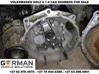 Volkswagen golf 6 1.4 cax gearbox for sale