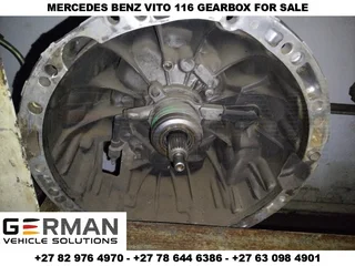 mercedes benz vito 116 gearbox for sale