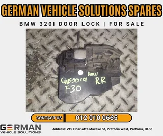 BMW 320i F30 Rear Car Door Lock for Sale – Second Hand