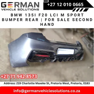 BMW 135i Rear Bumper – M Sport F20 LCI Used