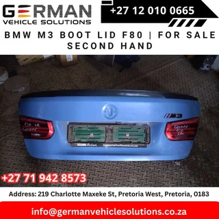 BMW M3 Boot Lid – F80 (Used)