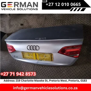 Audi A4 B8 Boot Lid – Used