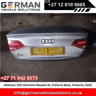 Audi A4 B8 Boot Lid – Used