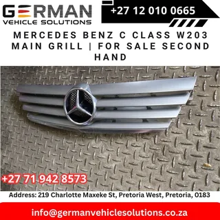 Mercedes-Benz C180 Main Grill – W203 (Used)