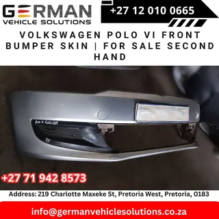 Volkswagen Polo VI Front Bumper Skin – Used
