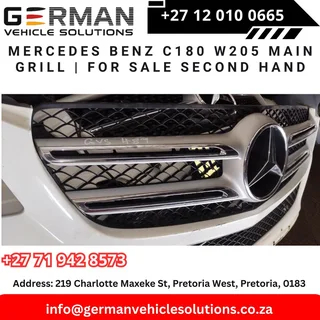 Mercedes Benz c180 w205 main grill &amp; badge – second hand