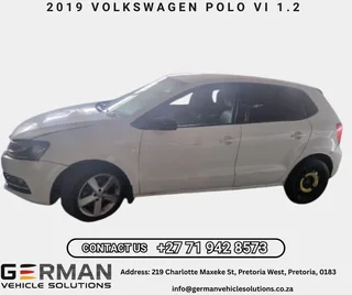 2019 volkswagen polo 6 1.2 petrol hatchback breaking for used spares parts for sale