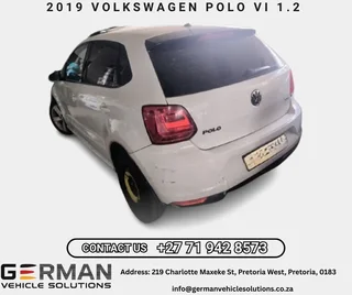 2019 volkswagen polo 6 1.2 petrol hatchback breaking for used spares parts for sale