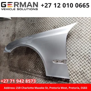 Mercedes Benz e350 w211 fender for sale silver