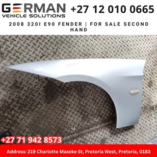 2008 BMW 320i e90 silver fender for sale used