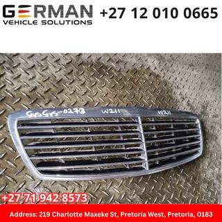 Mercedes Benz e55 w211 main grill for sale second hand