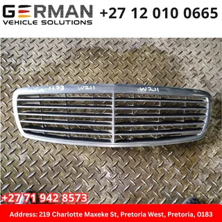 Mercedes Benz e55 w211 main grill for sale second hand
