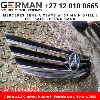 Mercedes Benz a class w169 main grill for sale second hand
