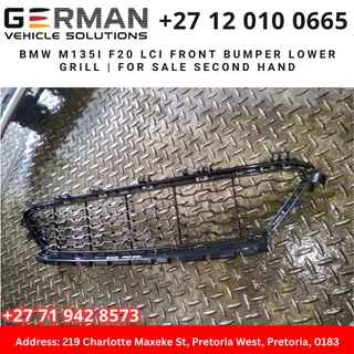 BMW m135i f20 lci front bumper lower grill for sale second hand