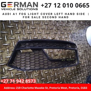 Audi A1 fog light cover left hand side for sale second hand