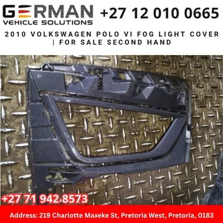 2010 Volkswagen polo vi fog light cover for sale second hand