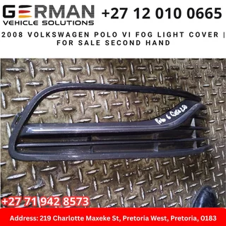 2008 Volkswagen polo vi fog light cover for sale second hand