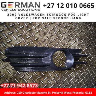 2009 Volkswagen scirocco fog light cover for sale second hand