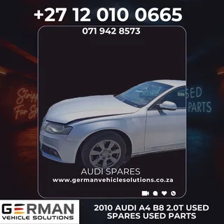 2010 Audi A4 2.0T Ambition Multi (B8) – Breaking for Spares