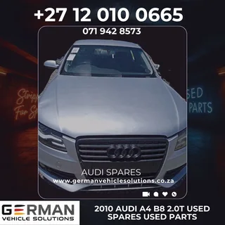 2010 Audi A4 2.0T Ambition Multi (B8) – Breaking for Spares