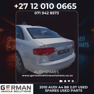 2010 Audi A4 2.0T Ambition Multi (B8) – Breaking for Spares