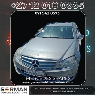 2011 Mercedes-Benz C180 CGI BE Avantgarde A/T – Breaking for Spares