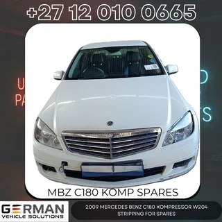 2009 Mercedes-Benz C180 Kompressor (W204) – Breaking for Spares used