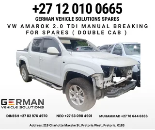 VW Amarok 2.0 TDI Manual used spares used parts for sale