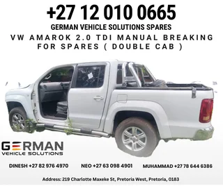 VW Amarok 2.0 TDI Manual used spares used parts for sale