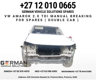VW Amarok 2.0 TDI Manual used spares used parts for sale