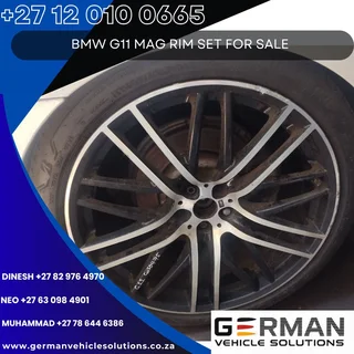 BMW G11 Mag Rim & Tire Set for sale Second Hand