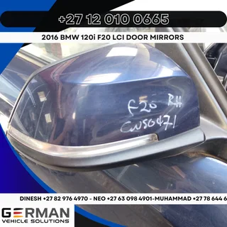2016 BMW 120i f20 door mirror complete for sale