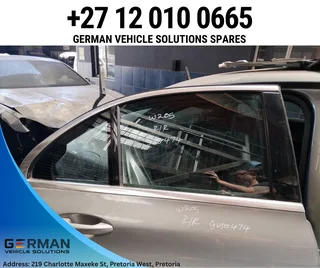 Mercedes Benz c180 w205 door glass for sale (used)