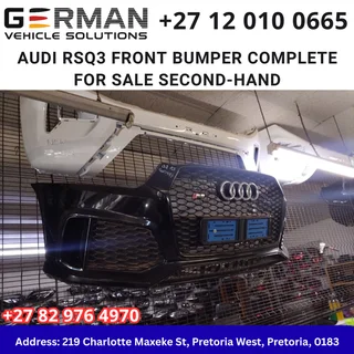 audi rsq3 front bumper complete for sale second-hand