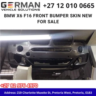 BMW x6 f16 front bumper skin new for sale  brand new