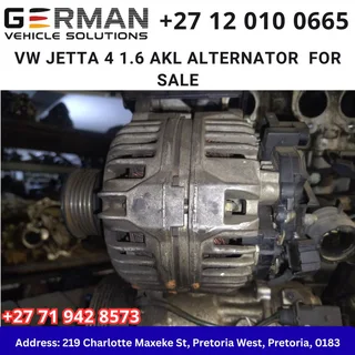 VW Jetta 4 1.6 akl alternator for sale