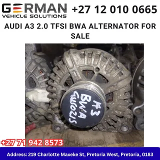 Audi a3 2.0 tfsi bwa alternator for sale