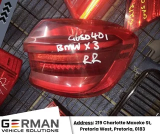 bmw x3 tail light for sale
