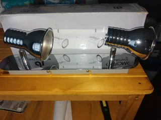 Chrome Double Spot Lights