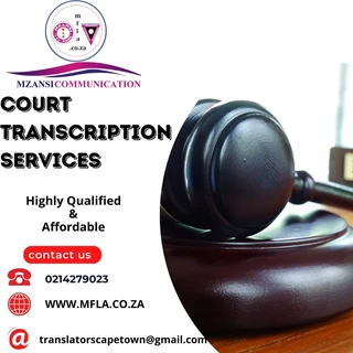 Court Transcription Services in Gauteng