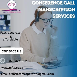 Conference Call Transcription Services in cape town