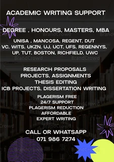 Research proposals / Assignments / Research projects and Dissertation writing assistance