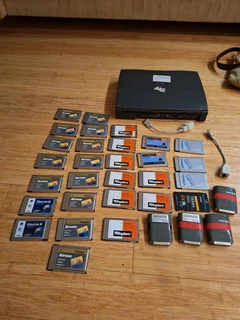 Selling pcmcia network cards collection bulk