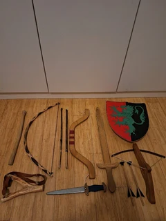 toy weapons wooden collection