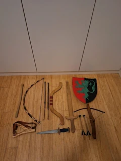 toy weapons wooden collection