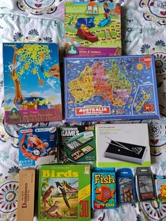 Board games and card games