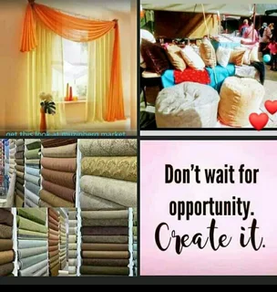 Curtains all types.  makeup, and Alterations @ R140 per drop