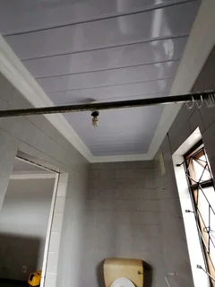 PVC installation job and all kinds of ceilings we do contact us on 062 517 3628