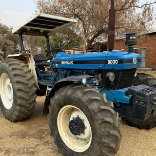 New Holland 8030 Replacement Decals - Stickers  Canopy And Safety Decals Included - Warwolf